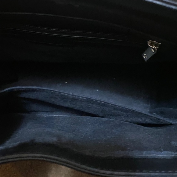 Ted Baker Black Shoulder Bag with Silver Accents - Picture 8 of 9